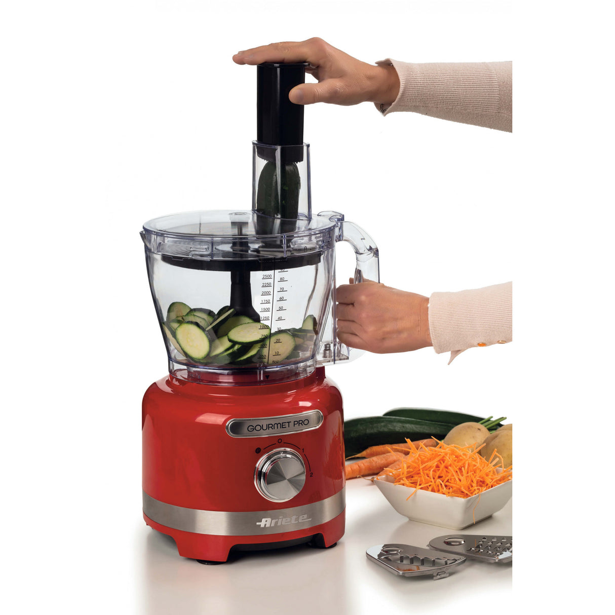Ariete Moderna Gourmet Pro Red Robot da Cucina