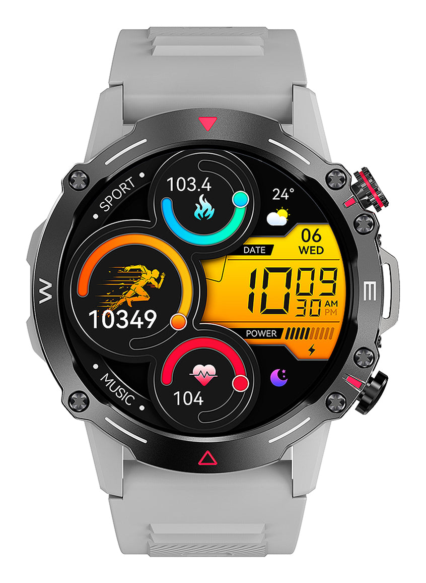 Trevi T-FIT 510 A 3,63 cm (1.43") AMOLED Digitale 466 x 466 Pixel Touch screen Grigio