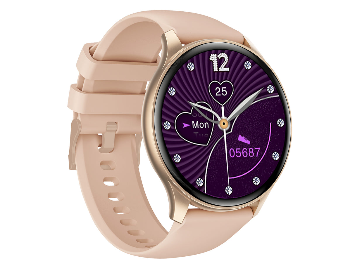 Trevi SMARTWATCH CON FUNZIONE CHIAMATA WIRELESS AMOLED FULL TOUCH IP67 T-FIT 235 A ROSA