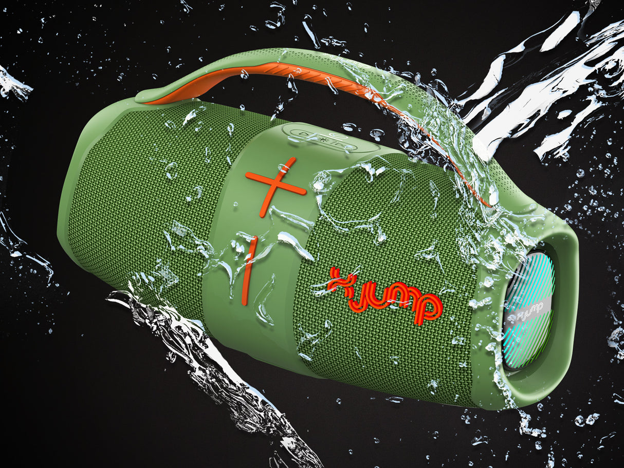 X JUMP XJ 120 Altoparlante portatile stereo Verde 40 W