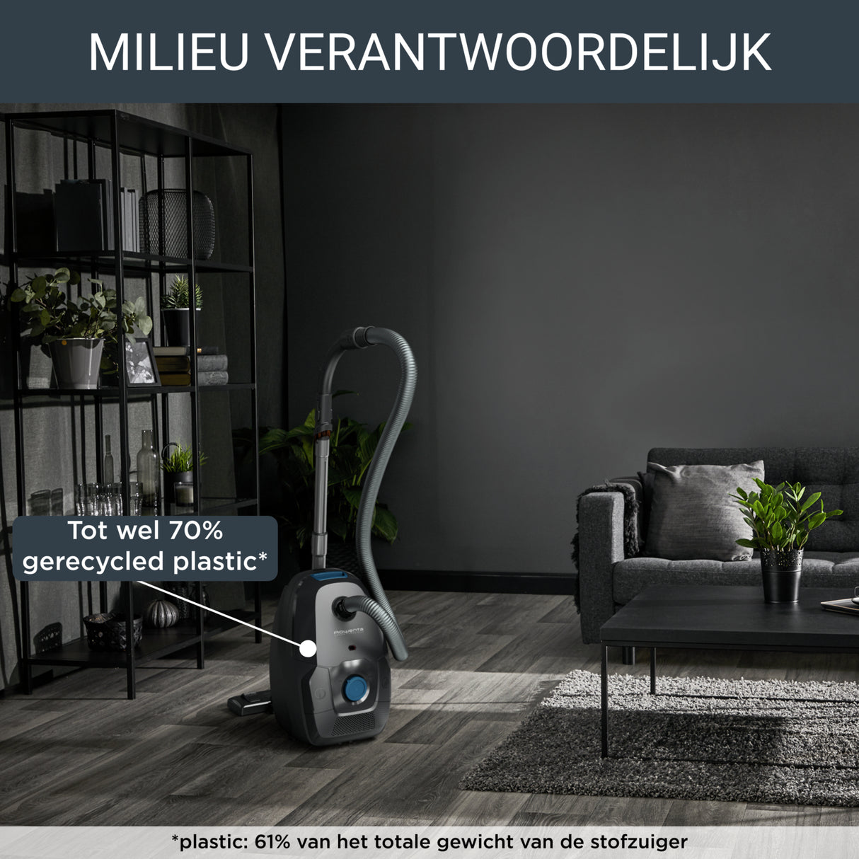 Rowenta Green Force Max RO4931 4,5 L A cilindro Secco 900 W Sacchetto per la polvere