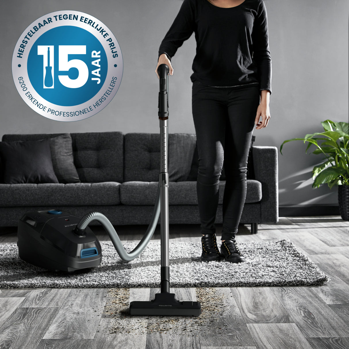 Rowenta Green Force Max RO4931 4,5 L A cilindro Secco 900 W Sacchetto per la polvere