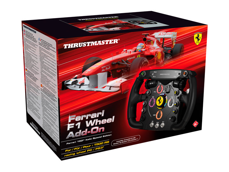 Thrustmaster Ferrari F1 Nero RF Volante Analogico PC, Playstation 3