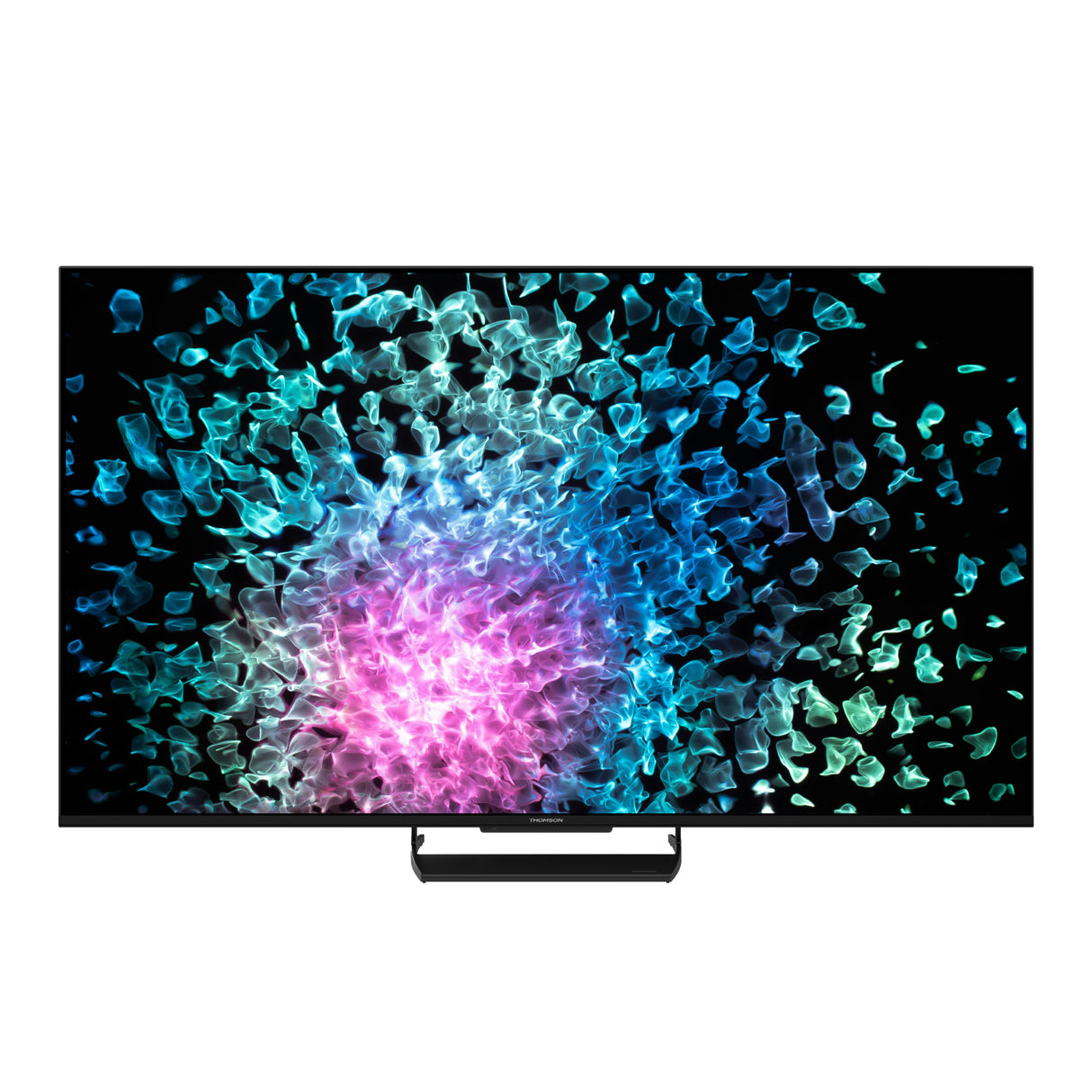 Thomson Q70 Series Smart MiniLED TV 55; Google TV; 3840 x 2160 (4K UHD), 1500000:1, LED, 144 Hz, DVB-T/T2/C/S/S2, HDR10, Wi-Fi, Bluetooth, LAN, HDMI 4 (2.1), USB 2 (2.0) + 1 (3.0), Central Stand, Black 139,7 cm (55") 4K Ultra HD Smart TV Nero 1000 cd/m²