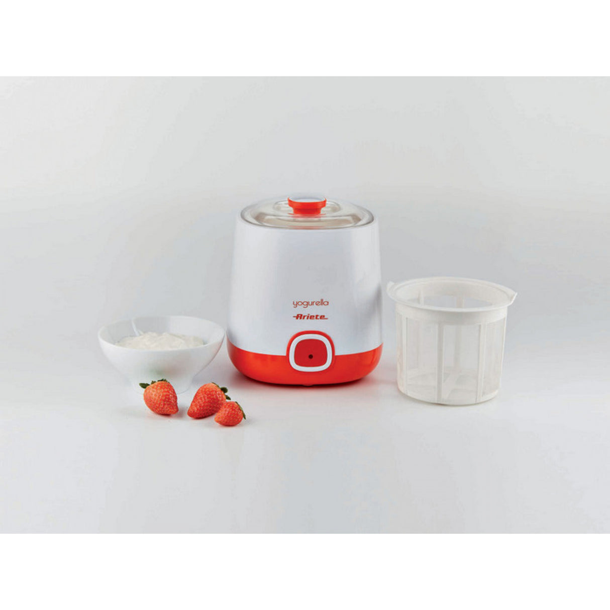 Ariete 621 Yogurella - yogurtiera per preparare yogurt classico e yogurt greco - 2 contenitori - potenza 20W - accessorio per yogurt greco
