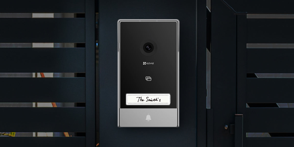 EZVIZ HP7 sistema per video-citofono 17,8 cm (7") Nero, Argento