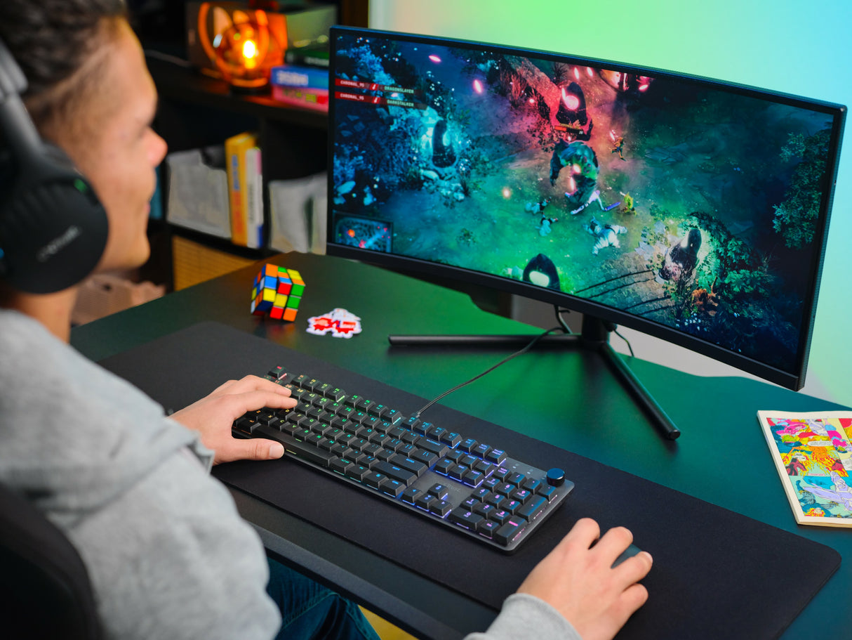 Trust GXT 866 Torix tastiera Gaming USB QWERTY Italiano Nero