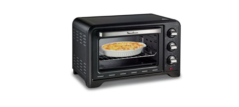 Moulinex OX4448 Optimo Forno Elettrico con Capacità di 19 L, Potenza 1380 W, Nero 71x117x81cm