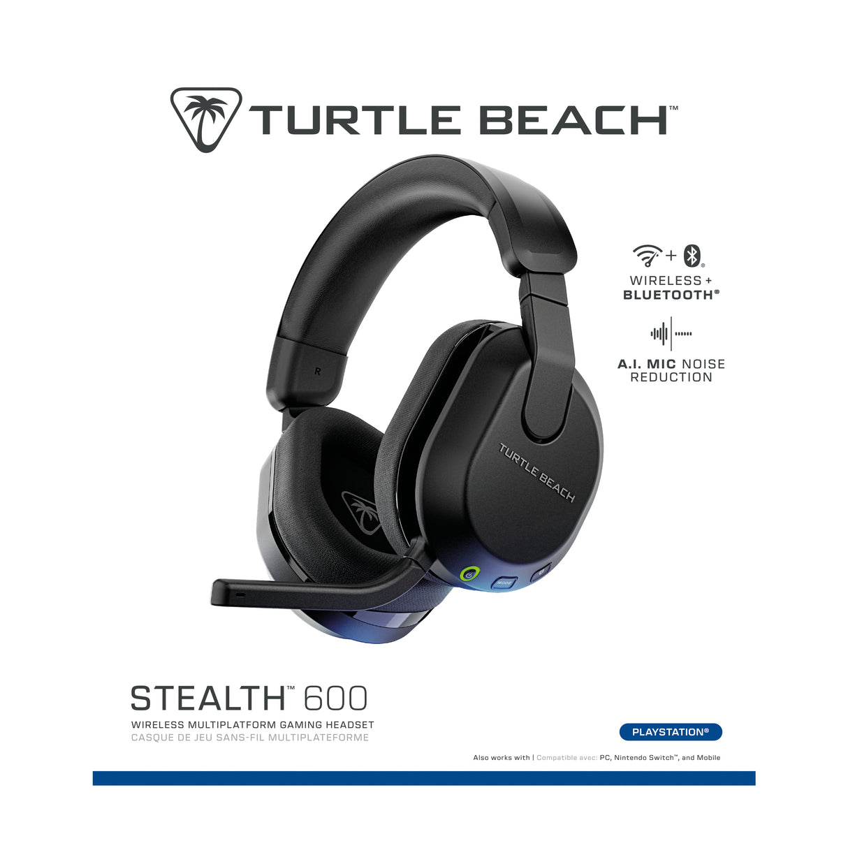 Turtle Beach Stealth 600 Gen 3 Auricolare Wireless A Padiglione Gaming Bluetooth Nero