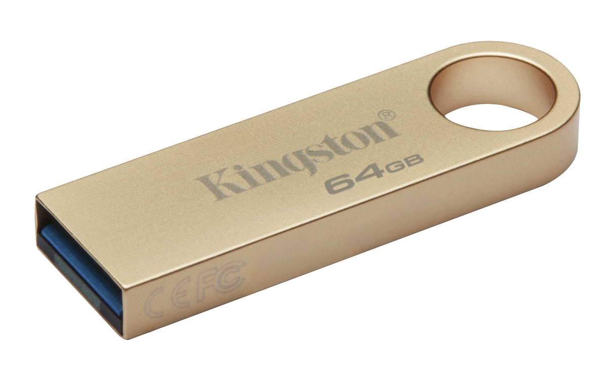Kingston Technology DataTraveler 64GB 220MB/s Drive USB 3.2 Gen 1 in Metallo SE9 G3