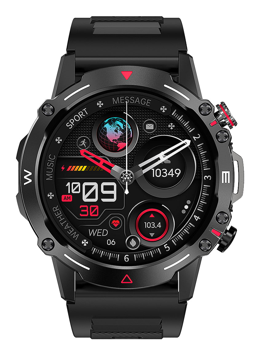 Trevi T-FIT 510 A 3,63 cm (1.43") AMOLED Digitale 466 x 466 Pixel Touch screen Nero