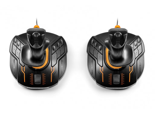 Thrustmaster T.16000M FCS SPACE SIM DUO Nero, Arancione USB Joystick Analogico/Digitale PC