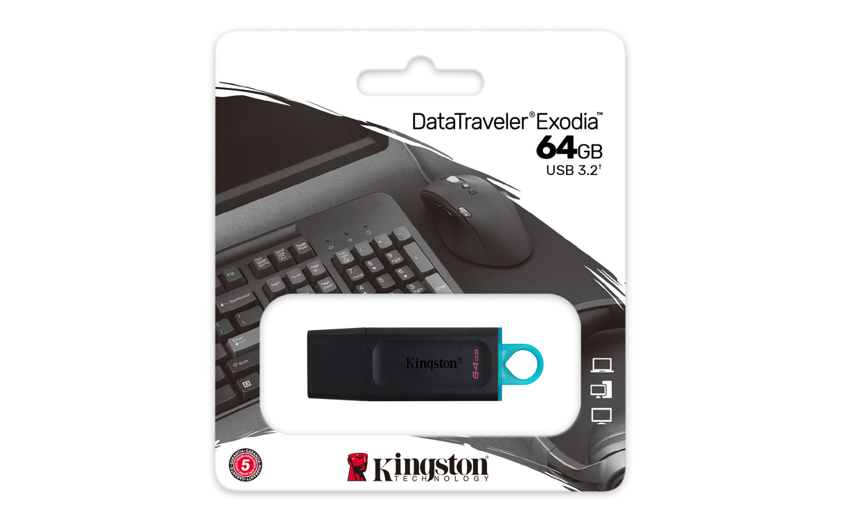 Kingston Technology DataTraveler Drive Flash USB 3.2 - USB ® Exodia