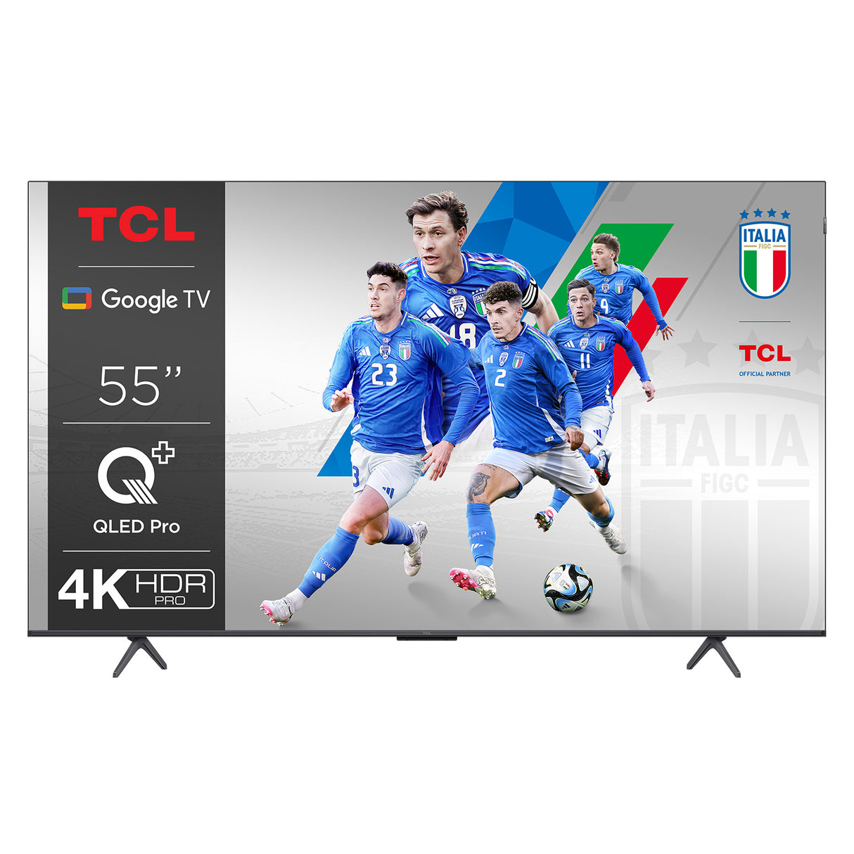 TCL C69 Serie C6 Smart TV QLED 4K 55" 55C69B, audio Onkyo con subwoofer, Dolby Vision - Atmos, Google TV