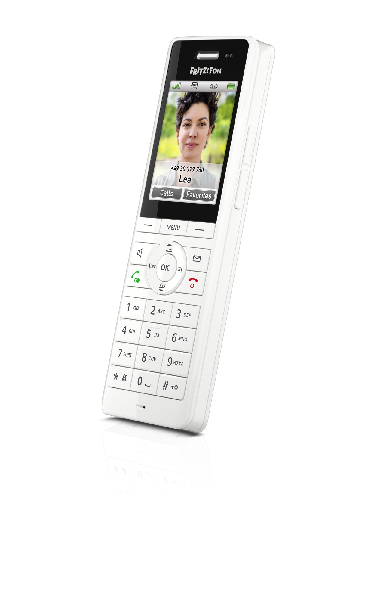 FRITZ!Fon X6 Telefono DECT Identificatore di chiamata Bianco