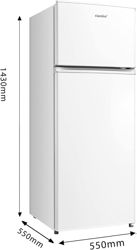 Comfeè RCT284WH2A frigorifero con congelatore Libera installazione 204 L E Bianco