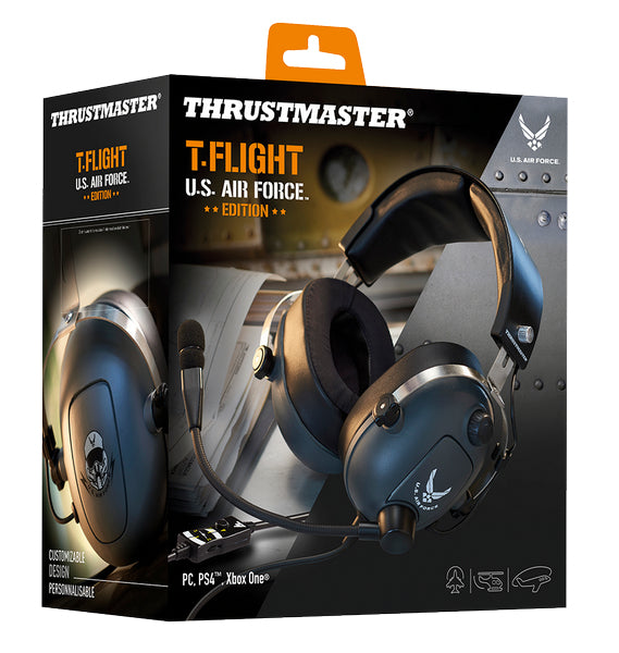 Thrustmaster T.Flight U.S. Air Force Edition Auricolare Cablato A Padiglione Gaming Nero