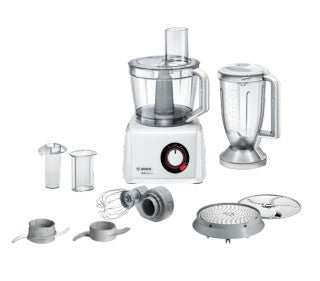 Bosch MC812W501 Food processor MultiTalent 8 1000 W Bianco