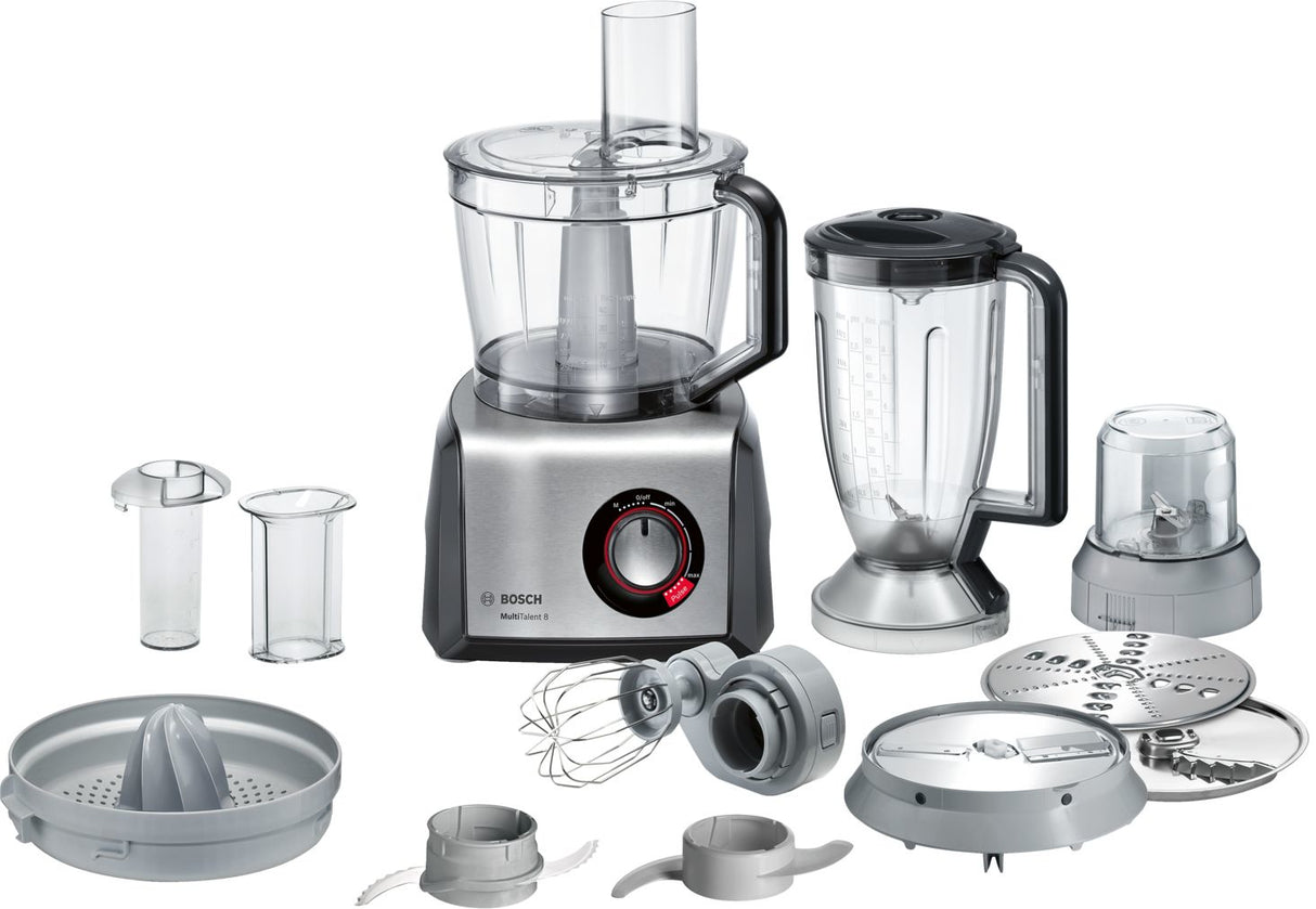 Bosch MC812M844 Food processor MultiTalent 8 1250 W Nero