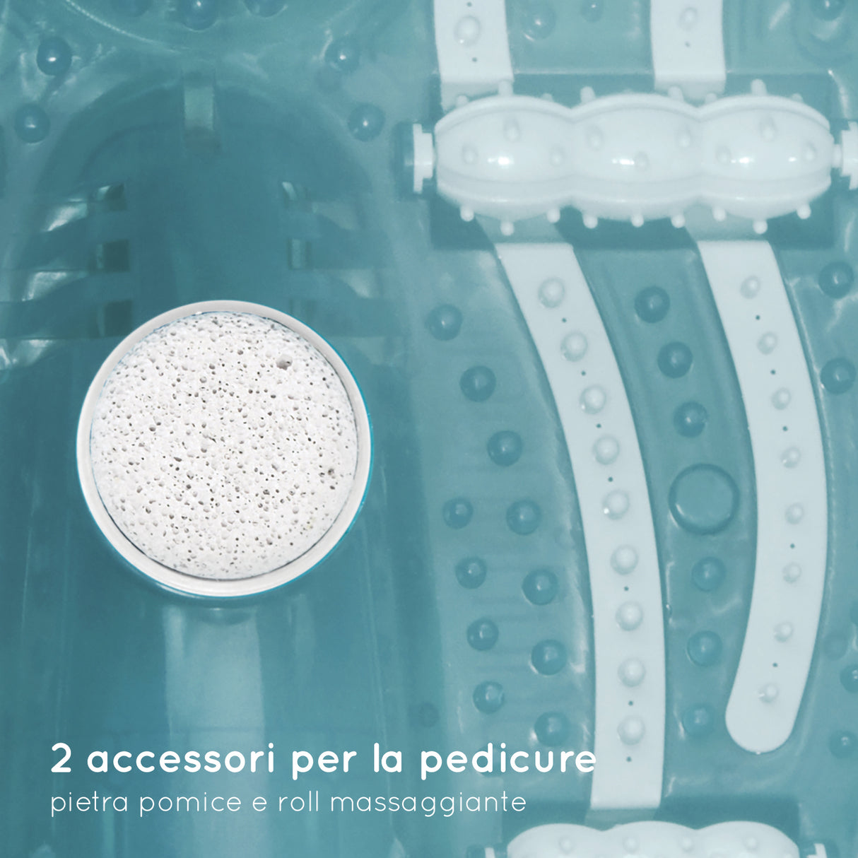 HoMedics Luxury Foot Spa con Funzione Calore