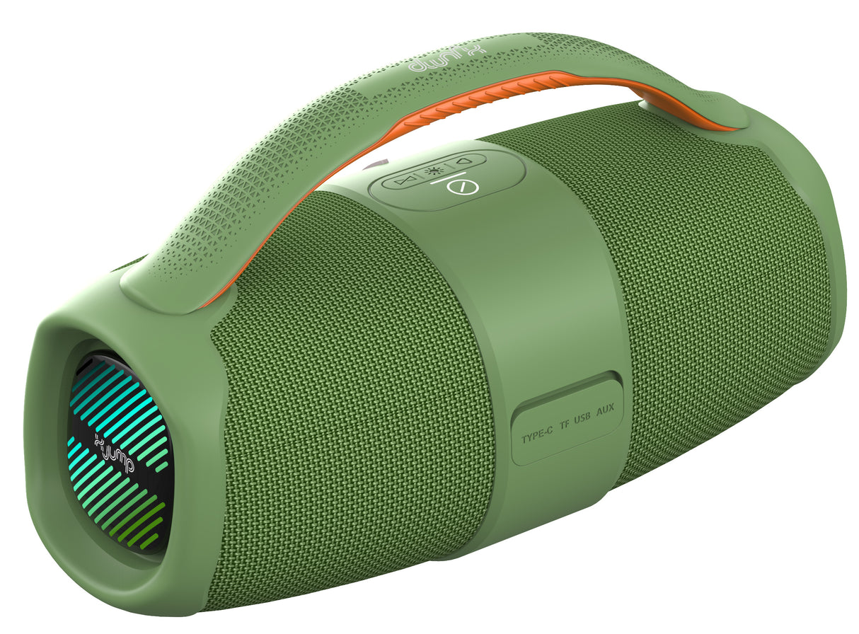 X JUMP XJ 120 Altoparlante portatile stereo Verde 40 W