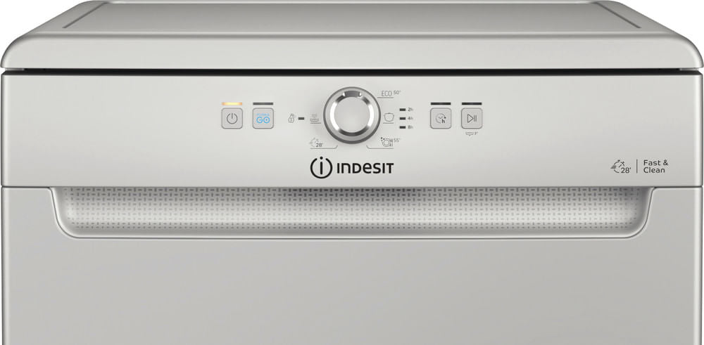 Indesit Lavastoviglie a libera installazione D2F HK26 S - D2F HK26 S