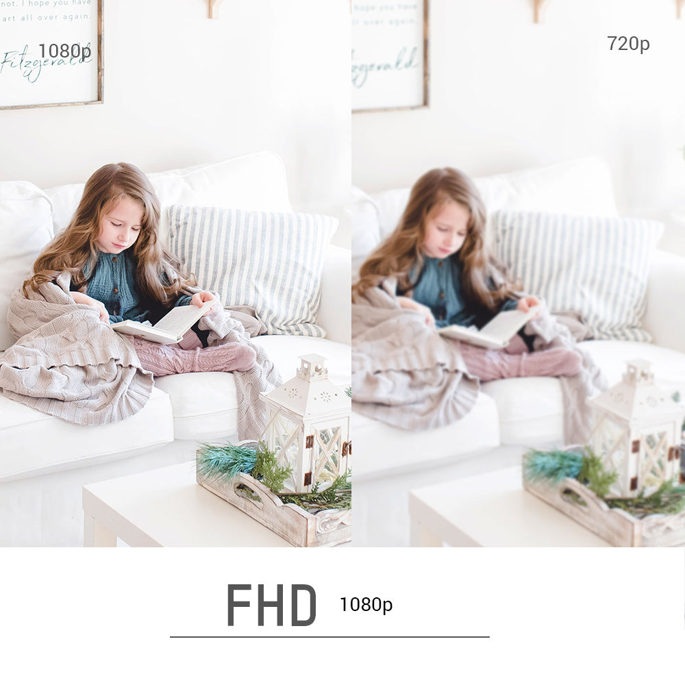 EZVIZ C6N Telecamera Wi-Fi motorizzata per interno con vista a 360°