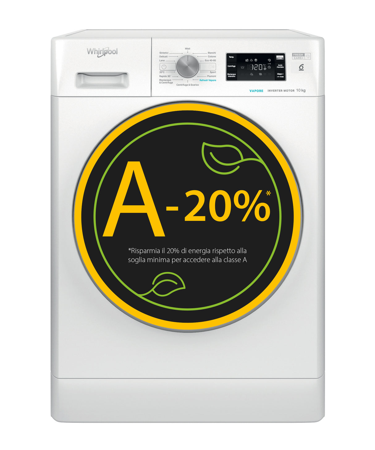 Whirlpool Lavatrice a libera installazione - FFB 1048 BSV IT