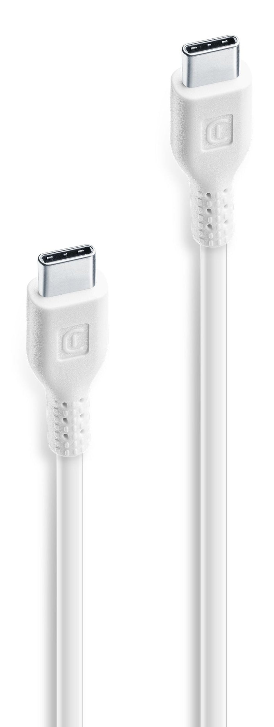 Cellularline Power Cable 120cm - USB-C to USB-C Cavo USB-C to USB-C per ricarica e trasferimento dati