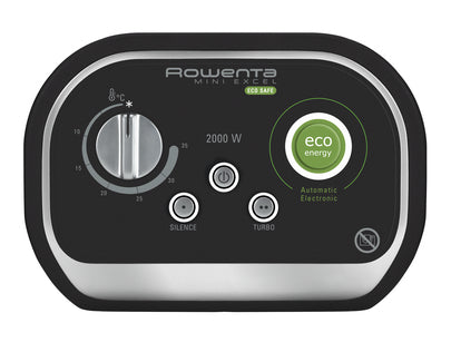 Rowenta SO9266 Interno Nero 2000 W Riscaldatore ambiente elettrico con ventilatore