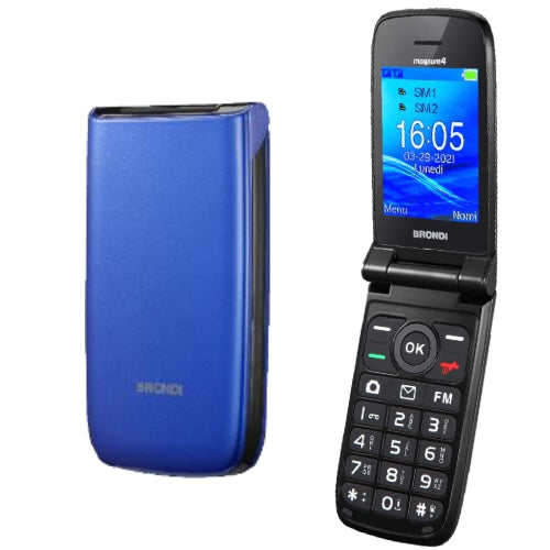 Brondi Magnum 4 7,11 cm (2.8") Blu, Viola Telefono cellulare basico