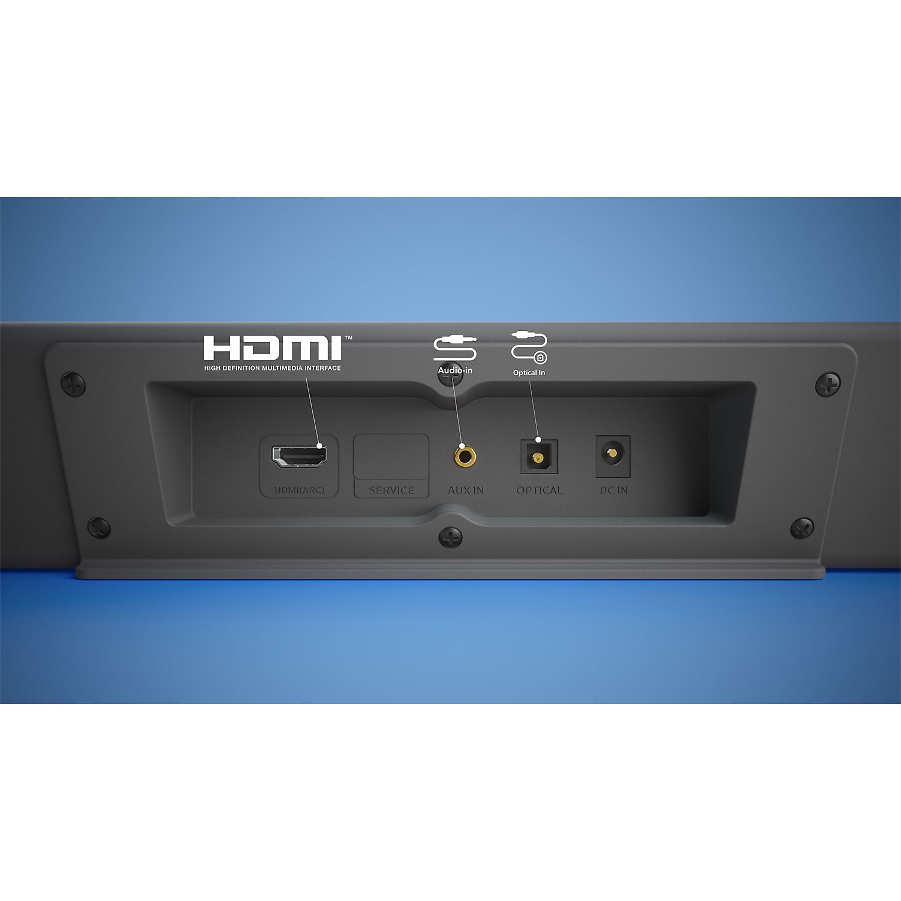 Soundbar Philips TAB-5108 4 modalità audio Kit montaggio a parete incluso