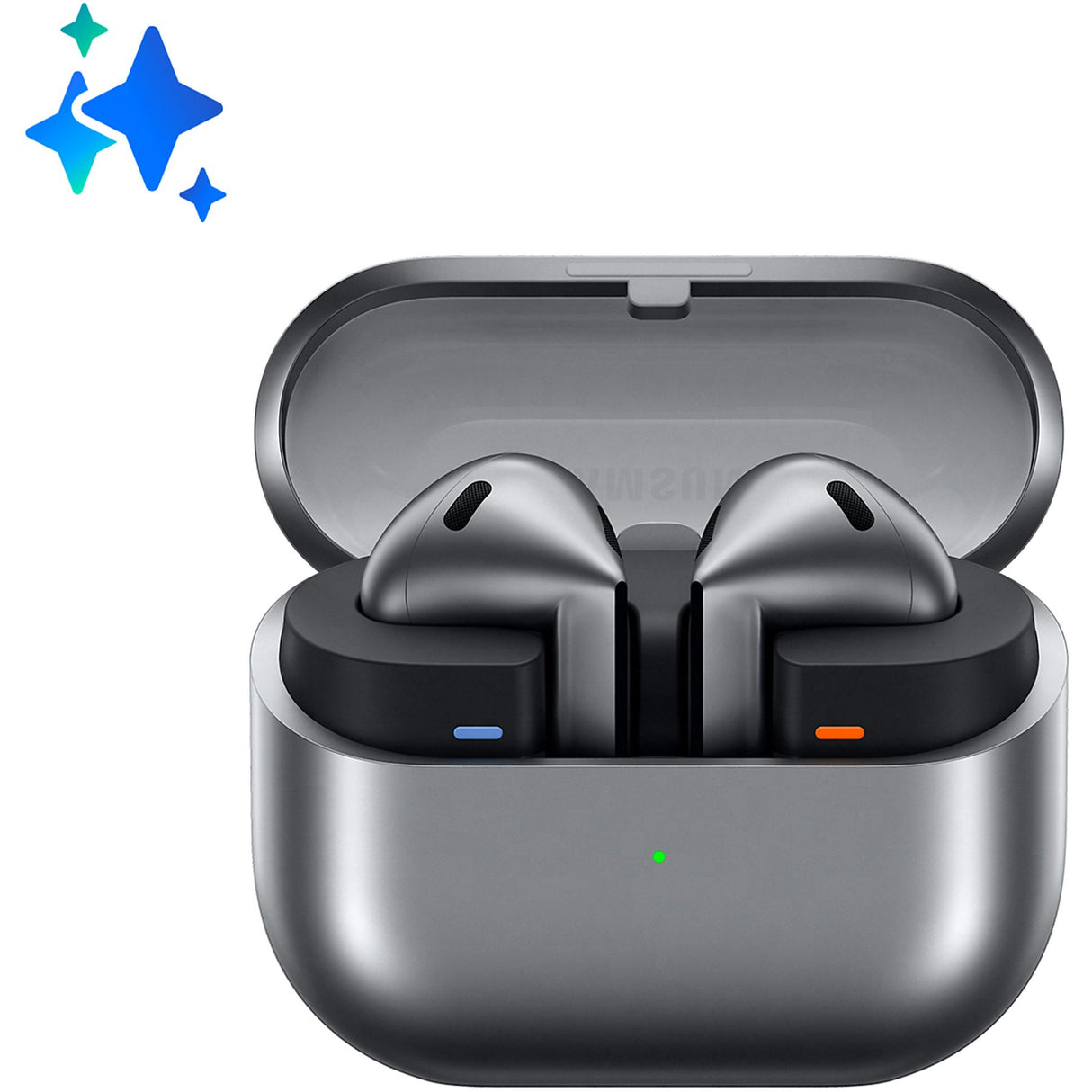 Samsung Galaxy Buds3 Auricolari AI open-type True Wireless, Audio Hi-Fi, Impermeabilità IP57, Silver