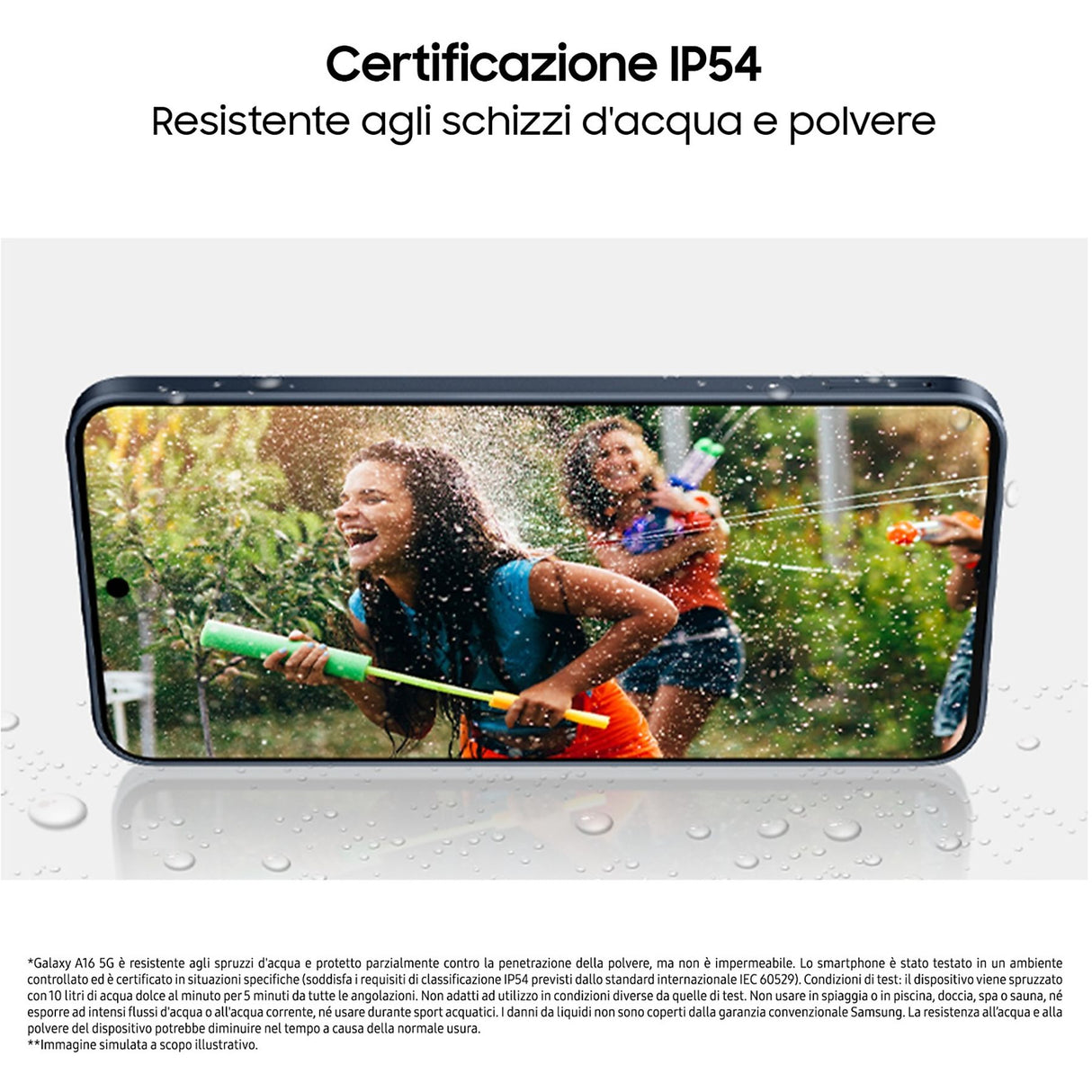 Samsung Galaxy A16 5G 17 cm (6.7") Dual SIM ibrida USB tipo-C 4 GB 128 GB 5000 mAh Nero, Blu