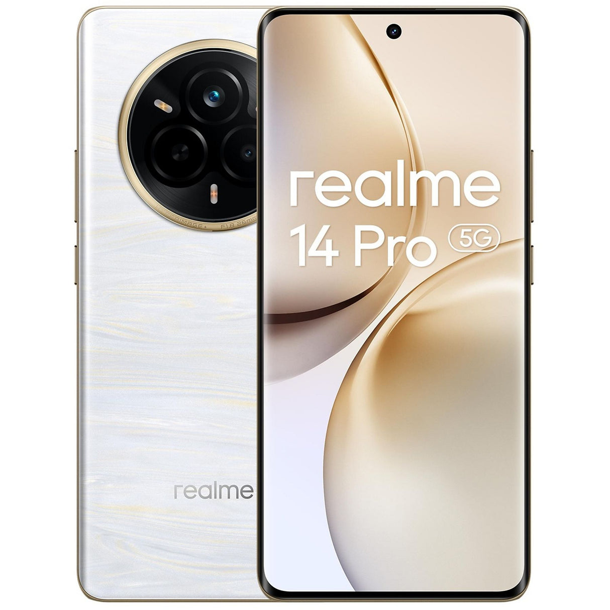 realme 14 Pro 5G 17,2 cm (6.77") Doppia SIM Android 15 USB tipo-C 8 GB 256 GB 6000 mAh Bianco