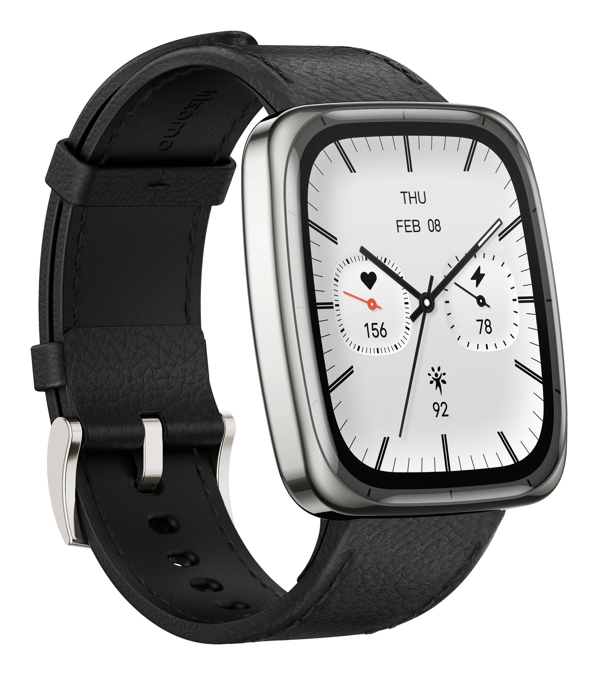 Amazfit Active 2 Square Smartwatch Nero 1,75″ AMOLED