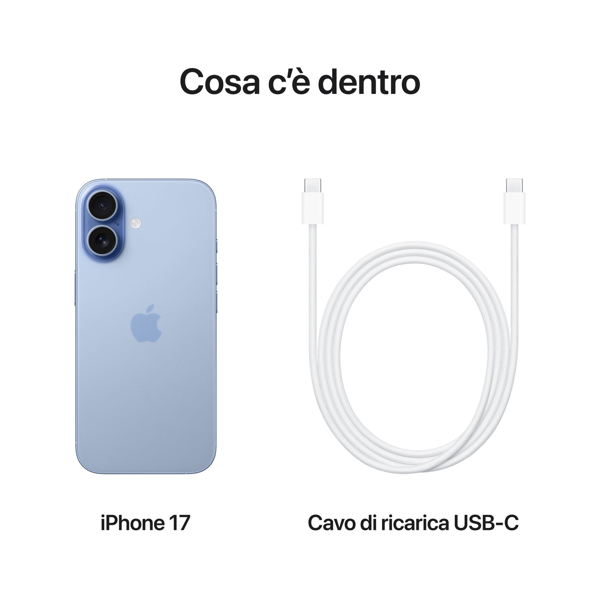 Apple iPhone 17 256GB Azzurro Nebbia