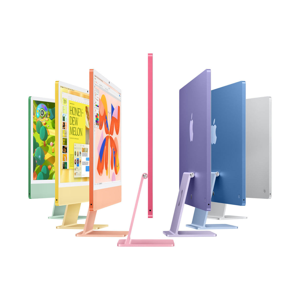 Apple iMac 24"Retina Display 4,5K, Chip M4 con CPU 10‑core, GPU 10‑core, 16GB, 512GB SSD, Verde