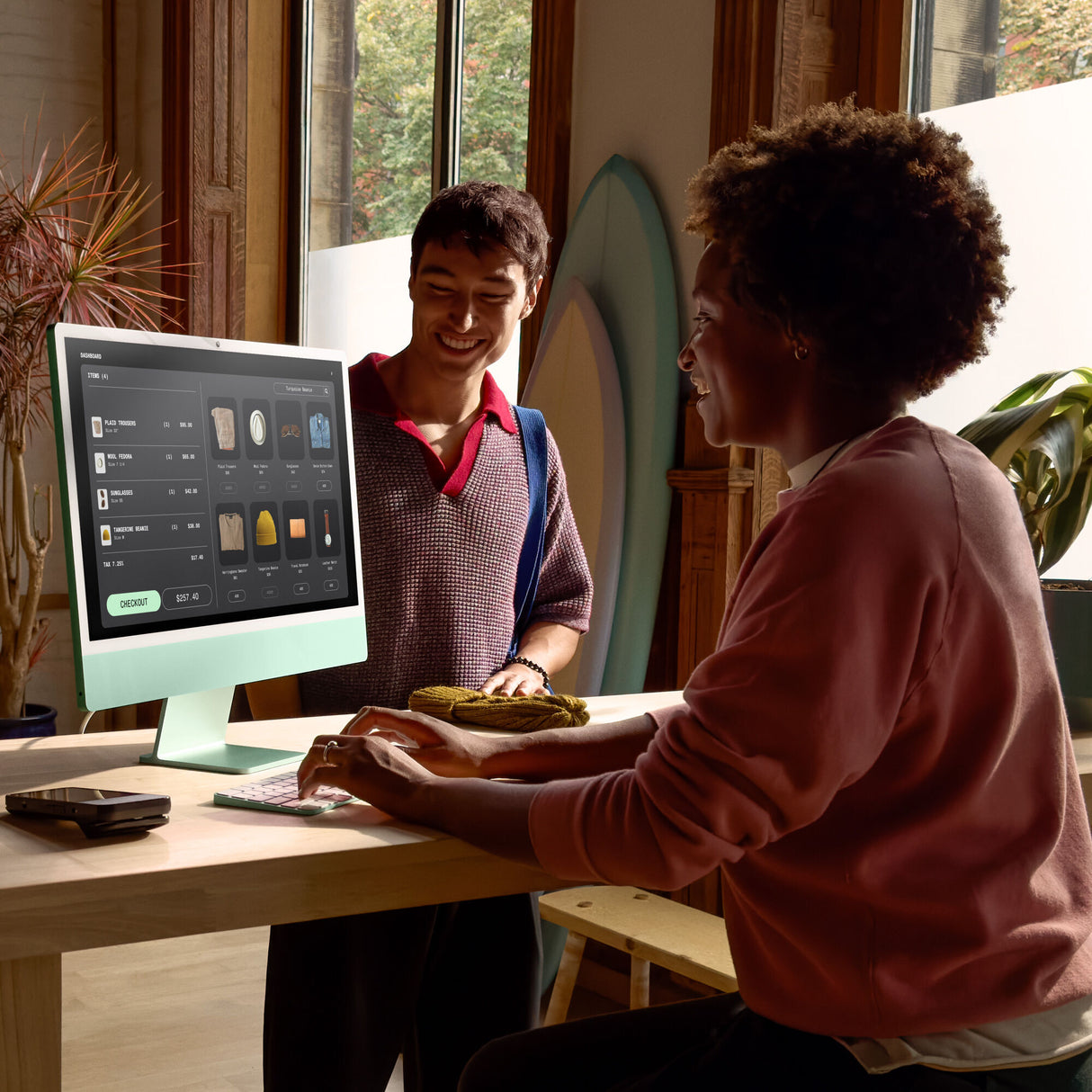 Apple iMac 24"Retina Display 4,5K, Chip M4 con CPU 10‑core, GPU 10‑core, 16GB, 256GB SSD, Blu