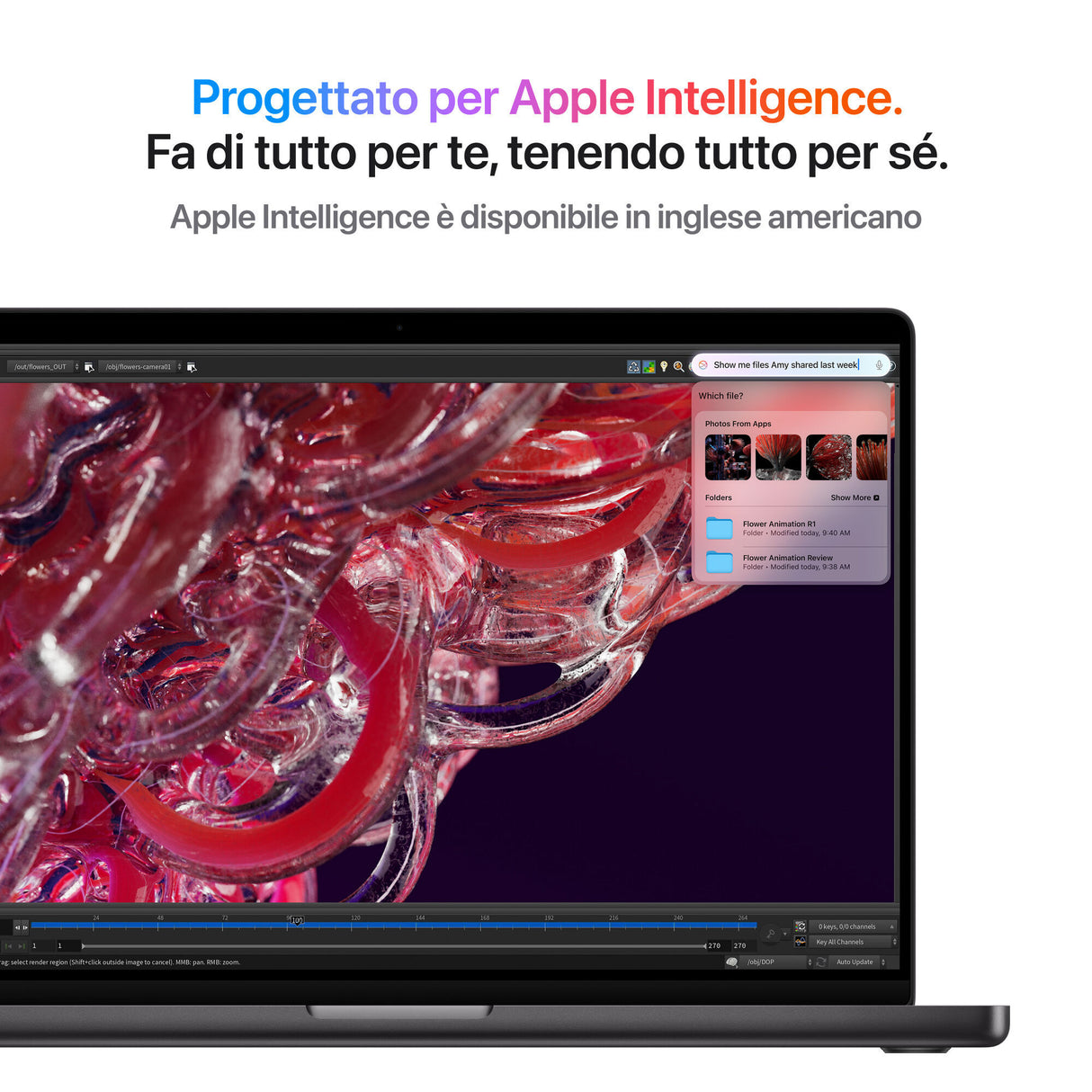 Apple MacBook Pro 14": Chip M4 con cpu 10 core e gpu 10 core, 1TB SSD - Argento