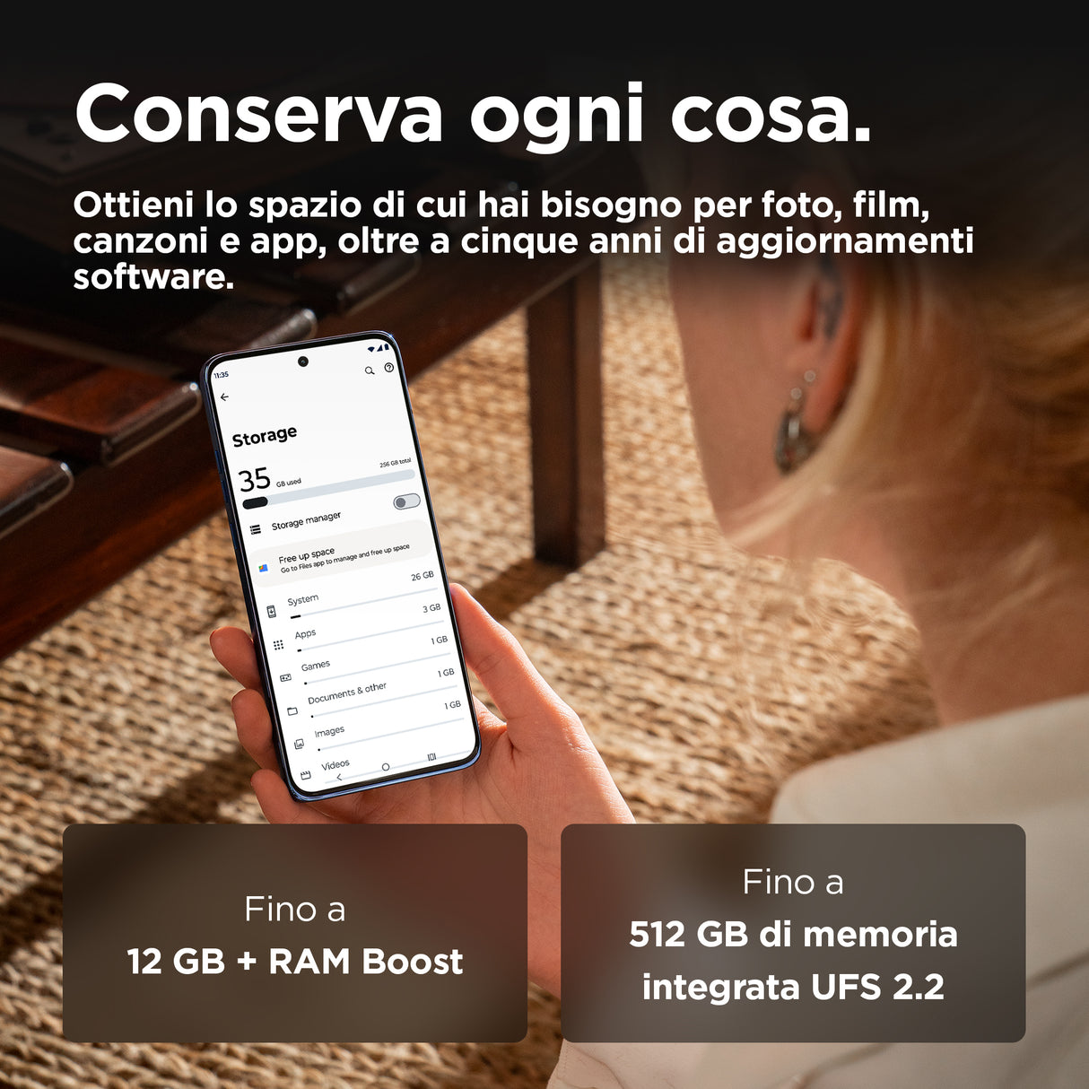 Motorola Edge 50 Neo Mocha Mousse 512 GB RAM 12 GB Smartphone 5G