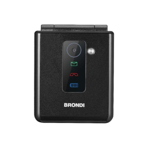 Brondi Flipper 6,1 cm (2.4") Nero Telefono cellulare basico