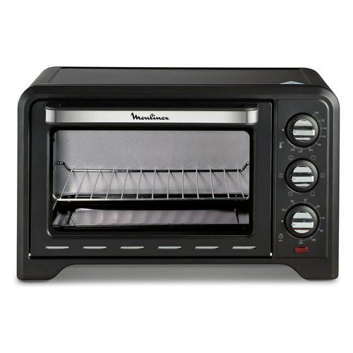 Moulinex OX4448 Optimo Forno Elettrico con Capacità di 19 L, Potenza 1380 W, Nero 71x117x81cm