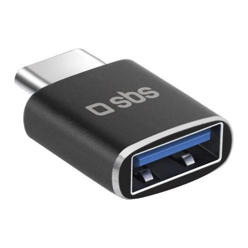 Connettore telefono Sbs TEADAPTTCUSB USB C to USB Nero Nero