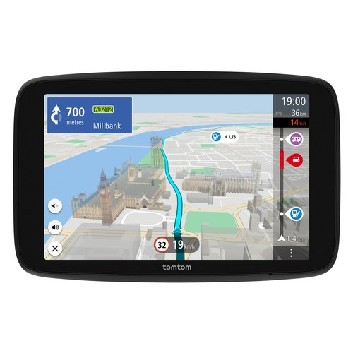 TomTom GO Camper Max navigatore Fisso 17,8 cm (7") Touch screen 400 g Nero
