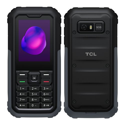 TCL 3189 6,1 cm (2.4") Nero, Grigio Telefono con fotocamera