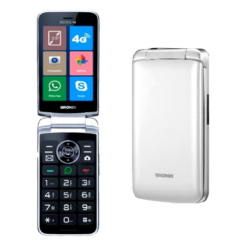 Cellulare Brondi 10278001 BOSS 4G White White