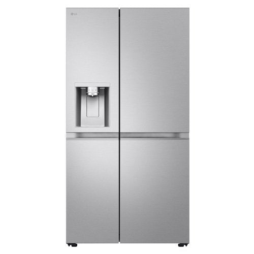 LG GSLE91MBAC Frigorifero Side-by-Side, Classe C, 628L, Wi-Fi, Dispenser senza allaccio, Total No Frost, Metal Sorbet
