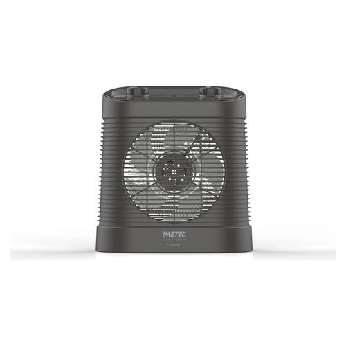Imetec Silent Power Comfort, termoventilatore silenzioso e compatto, stufetta elettrica, 2100 w, 4 funzioni, termostato ambiente e di sicurezza, funzione antigelo, maniglia