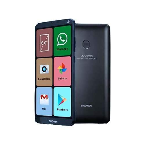 Brondi Amico Smartphone XL 4G 16 GB Nero